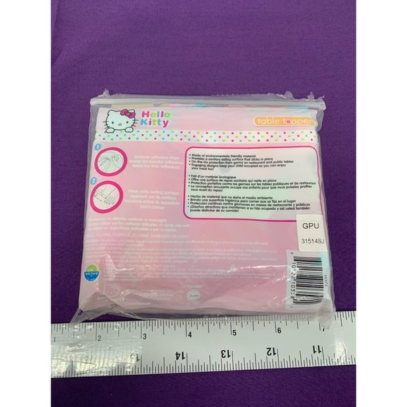 Hello Kitty Table Topper Sticks Plays Perfect for Restaurants. Toddler Baby Play - Picture 3 of 7